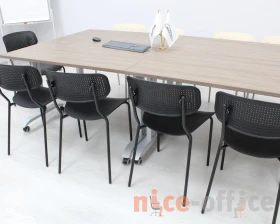 Стул офисный SHT-S85М Пластик, Желтый/Черный images
