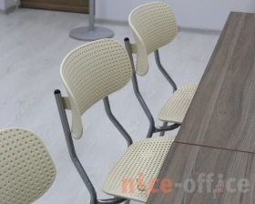 Стул Точка Роста SHT-S85М Пластик, Черный/Бежевый/Черный муар images