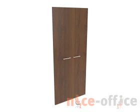 Комплект высоких деревянных дверей ручка скоба 192x80x1,6 Blackwood, Belfast images
