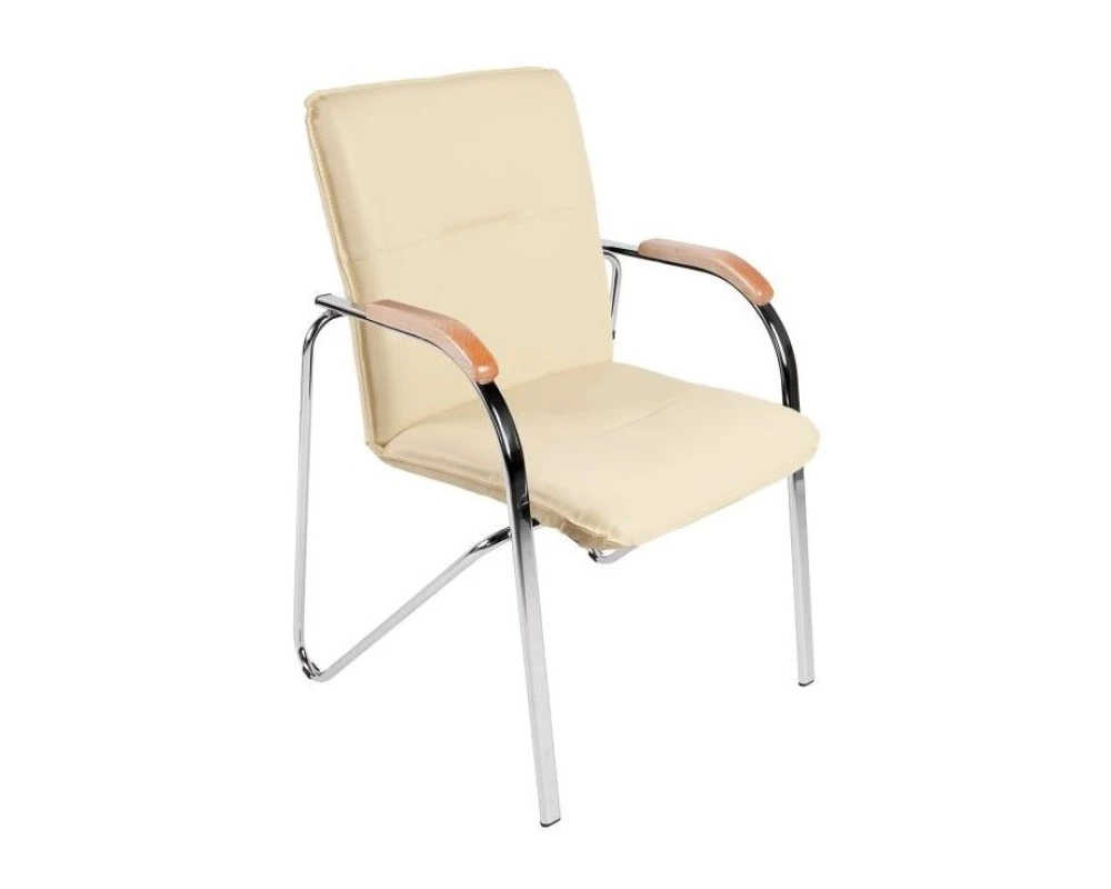 Стул D Samba RU Экокожа, Бежевый/Бук