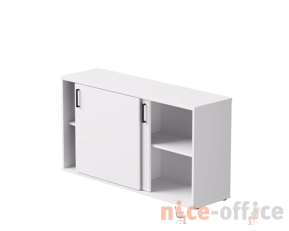 Шкаф-купе низкий 1374х385х755 Everprof ЭВО / EVO Белый