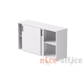 Шкаф-купе низкий 1374х385х755 Everprof ЭВО / EVO Белый images