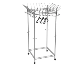 Вешалка гардеробная на колесах Пико 23 images