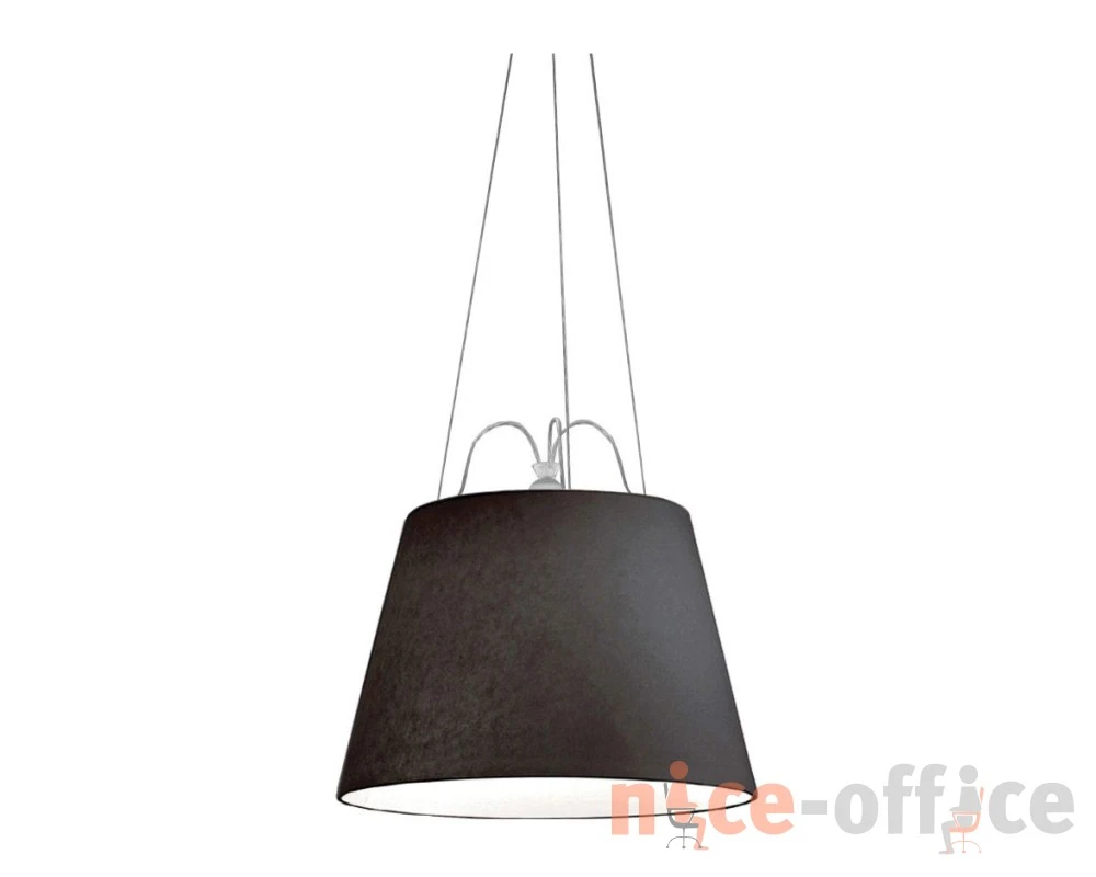 Светильник подвесной 520мм 52x52x36 Tolomeo Mega Черный