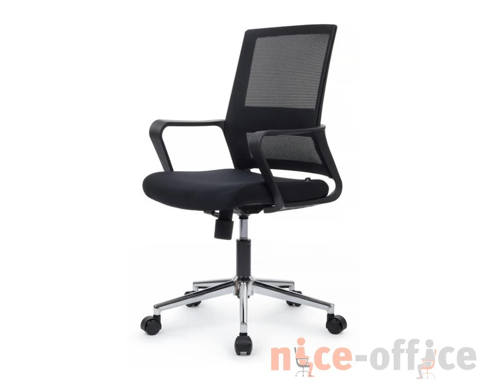 Кресло RV ЧЕЙР Минт / Mint (M1029MBE) черный пластик