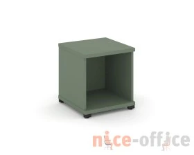 Стеллаж 1 узкая секция, 1 ниша CN.STU-110 420x420x450 Концепт / Concept images