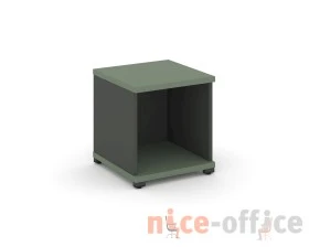 Стеллаж 1 узкая секция, 1 ниша CN.STU-110 420x420x450 Концепт / Concept images