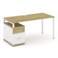 Дуб винченцо/Белый бриллиант/Металл белый