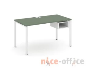 Стол рабочий с подвесной тумбой с 1 открытой нишей CN.SP-103 1380x720x750 Концепт / Concept images