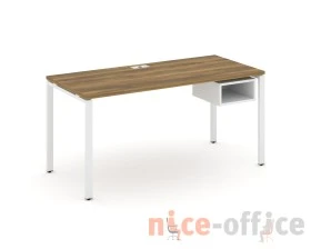 Стол рабочий с подвесной тумбой с 1 открытой нишей CN.SP-104 1580x720x750 Концепт / Concept images