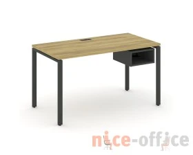 Стол рабочий с подвесной тумбой с 1 открытой нишей CN.SP-104 1580x720x750 Концепт / Concept images