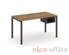Стол рабочий с подвесной тумбой с 1 открытой нишей CN.SP-104 1580x720x750 Концепт / Concept images
