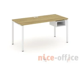 Стол рабочий с подвесной тумбой с 1 открытой нишей CN.SP-104 1580x720x750 Концепт / Concept images