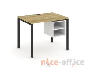 Стол рабочий с подвесной тумбой с 2 открытыми нишами CN.SP-105 980x720x750 Концепт / Concept images