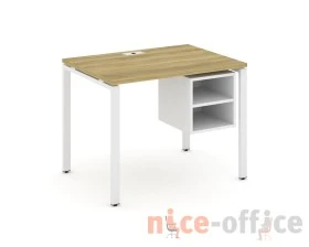 Стол рабочий с подвесной тумбой с 2 открытыми нишами CN.SP-105 980x720x750 Концепт / Concept images