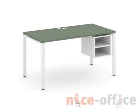Стол рабочий с подвесной тумбой с 2 открытыми нишами CN.SP-105 980x720x750 Концепт / Concept images