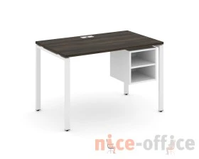 Стол рабочий с подвесной тумбой с 2 открытыми нишами CN.SP-106 1180x720x750 Концепт / Concept images