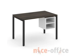 Стол рабочий с подвесной тумбой с 2 открытыми нишами CN.SP-106 1180x720x750 Концепт / Concept images