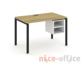 Стол рабочий с подвесной тумбой с 2 открытыми нишами CN.SP-106 1180x720x750 Концепт / Concept images