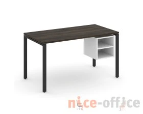 Стол рабочий с подвесной тумбой с 2 открытыми нишами CN.SP-107 1380x720x750 Концепт / Concept images