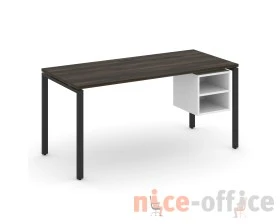 Стол рабочий с подвесной тумбой с 2 открытыми нишами CN.SP-108 1580x720x750 Концепт / Concept images