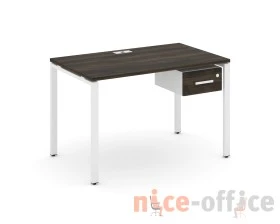 Стол рабочий с подвесной тумбой с одним ящ. CN.SP-110 W 1180x720x750 Концепт / Concept images