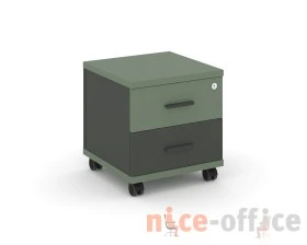 Тумба мобильная 2 ящ. CN.TUM-001 A 420x420x448 Концепт / Concept images