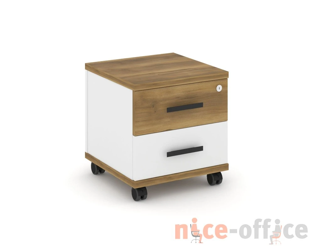 Тумба мобильная 2 ящ. CN.TUM-001 B 420x420x448 Концепт / Concept
