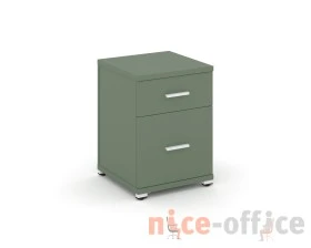 Тумба опорная/приставная 1 ящ. 1 распаш. фасад CN.TUO-004 W 420x420x583 Концепт / Concept images