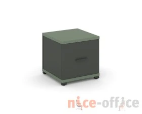 Тумба приставная 1 распаш. фасад CN.TUP-004 W 420x420x416 Концепт / Concept images