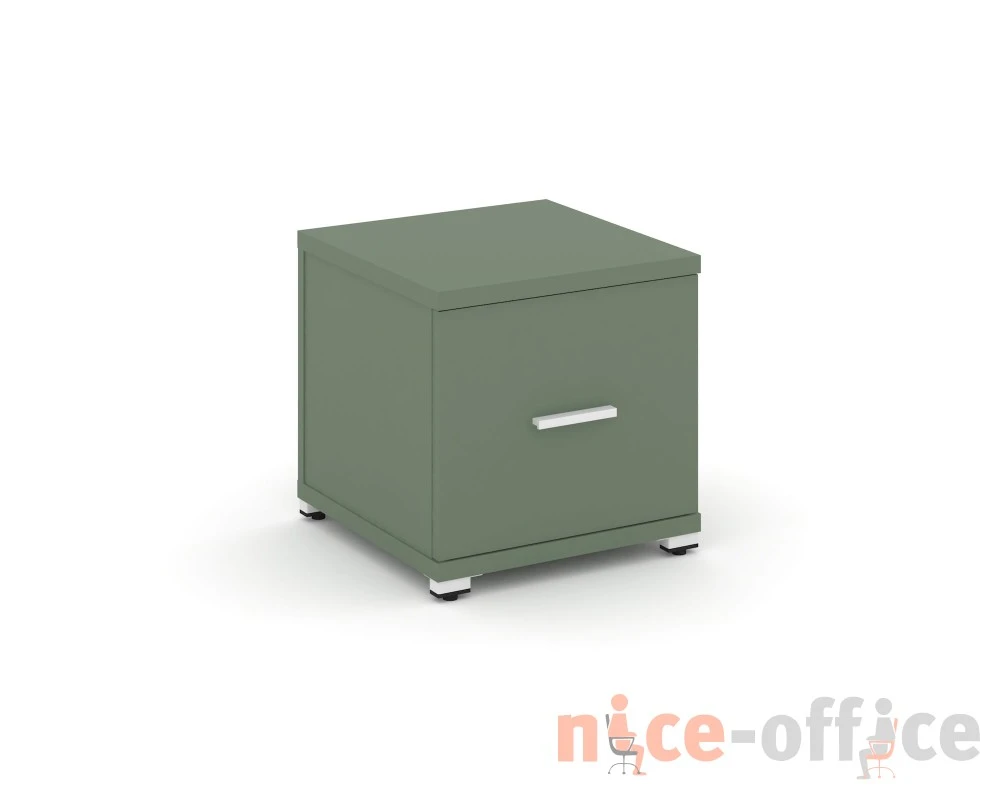 Тумба приставная 1 распаш. фасад CN.TUP-004 W 420x420x416 Концепт / Concept
