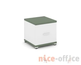 Тумба приставная 1 распаш. фасад CN.TUP-004 W 420x420x416 Концепт / Concept images