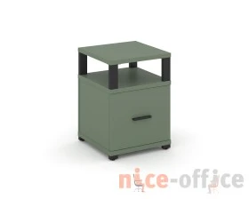Тумба приставная 1 распаш. фасад с надставкой CN.TUP-005 B 420x420x583 Концепт / Concept images