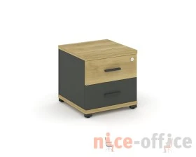 Тумба приставная 2 ящ. CN.TUP-001 W 420x420x416 Концепт / Concept images