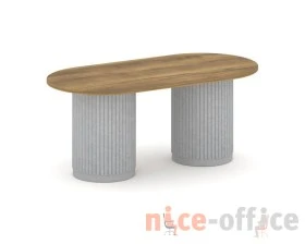 Стол переговорный овальный PR.C.SPRG-006.D 1800х900х750 Фелто / Felto images