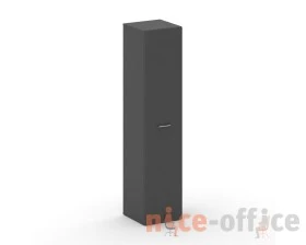 Шкаф узкий высокий универсальный 450x460x2000 Фреско / Fresco images