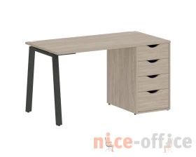 Стол письменный L=1580мм VR.SP-3-158.4.A Хоум Офис / Home Office images