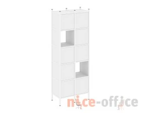 Прямой стеллаж L-05 862x446x1869 Лофт / Loft images