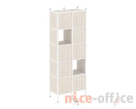 Прямой стеллаж L-05 862x446x1869 Лофт / Loft images