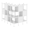 Белый бриллиант/Металл белый