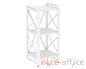 Стеллаж на регулируемых опорах - 3 полки 400х400х910 Лофт / Loft images