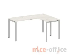 Стол криволинейный правый на П-образном м/к 160x120x75 Метал Систем / Metal System images