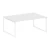 Белый/Металл белый