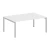 Белый/Металл серый