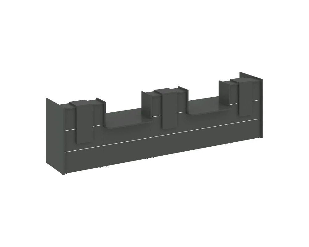 Ресепшн K-20 4530x766x1187 Оникс / Onix