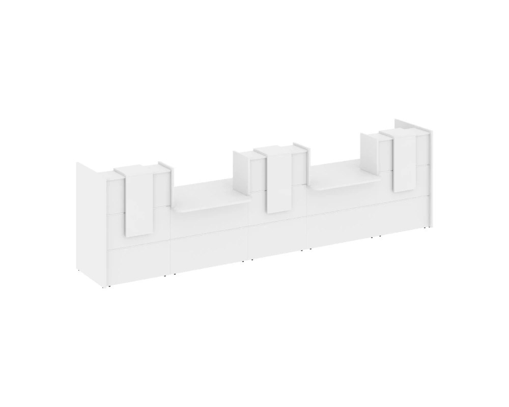 Ресепшн K-20 4530x766x1187 Оникс / Onix