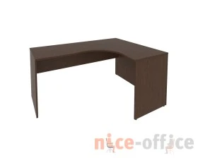 Стол офисный угловой правый 1600x1200x755 Рива / Riva images