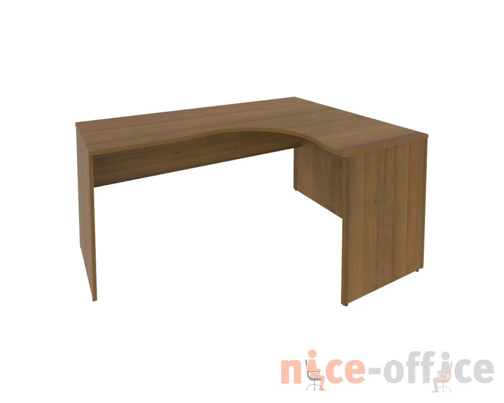 Стол офисный угловой правый 1600x1200x755 Рива / Riva