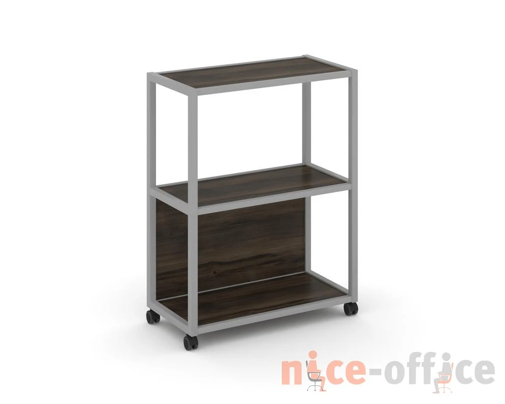 Стеллаж 3 уровня 1 секция VR.LT-STK-302.12 1200x400x1046 Шелф Мобайл / Shelf Mobile