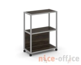 Стеллаж 3 уровня 1 секция VR.LT-STK-302.12 1200x400x1046 Шелф Мобайл / Shelf Mobile images